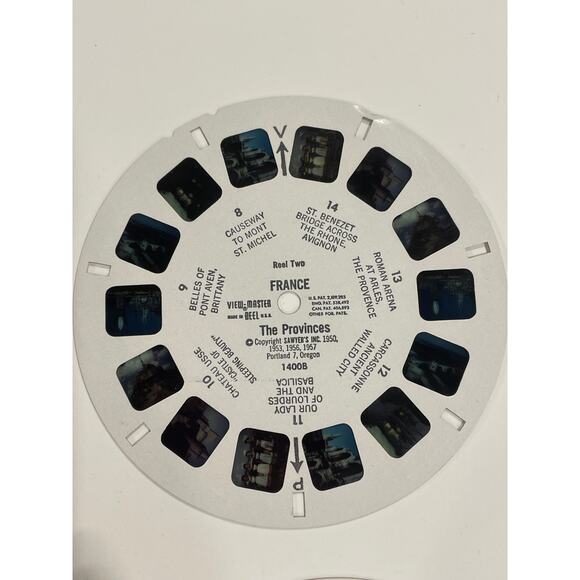 View-Master B172, France, World Travel Series, S4 Packaging, 3 Reel Set - Picture 5 of 9